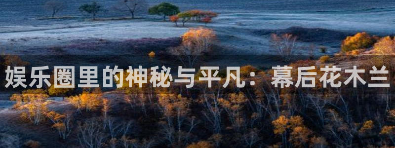 93299星空娱乐：娱乐圈里的神秘与平凡：幕后花木兰
